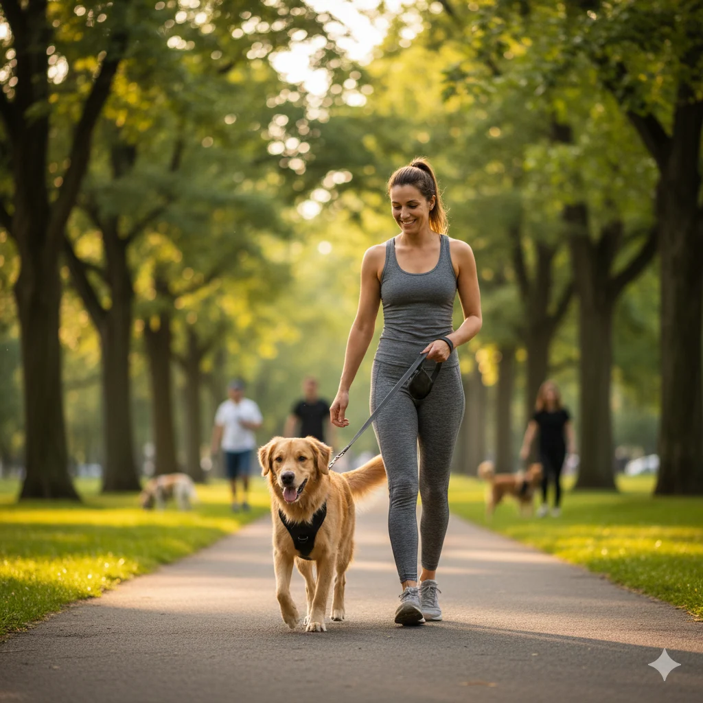 tools and commands for leash training to stop leash pulling