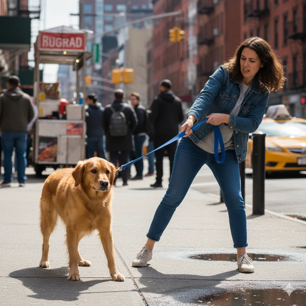 common mistakes when training how to stop leash pulling