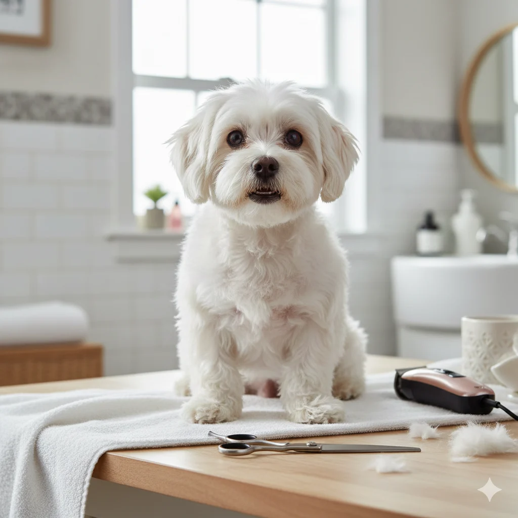 Dog grooming mistakes such as uneven trimming or using wrong shampoo.