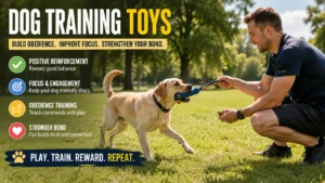 Learn how dog training toys improve obedience, focus, and behavior with simple step-by-step training methods for real dog owners.