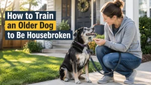 Learn how to train an older dog to be housebroken with a simple step-by-step plan for adult and rescue dogs using positive reinforcement.