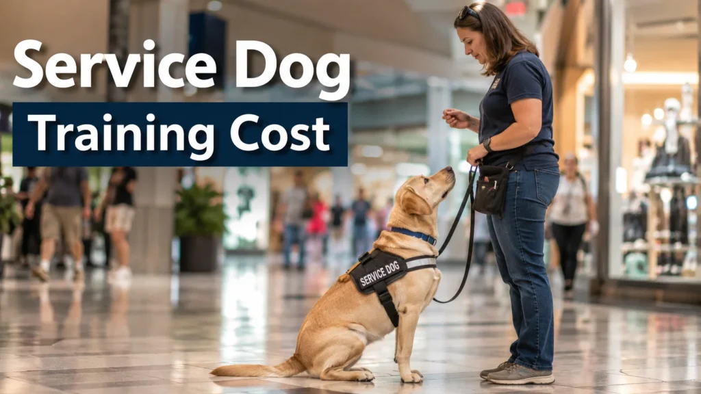 Learn service dog training cost, training timelines, public access skills, legal basics, and what affects the cost of training a service dog.