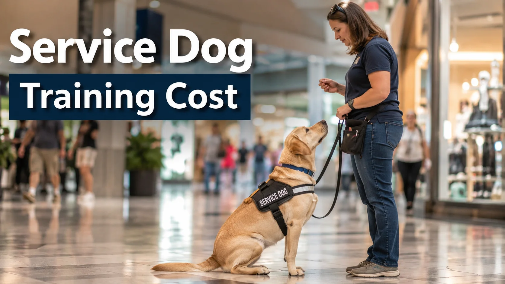 Learn service dog training cost, training timelines, public access skills, legal basics, and what affects the cost of training a service dog.