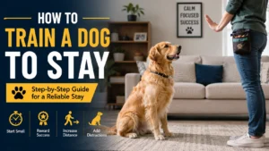 How to Train a Dog to Stay: Step-by-Step Stay Command Training Guide